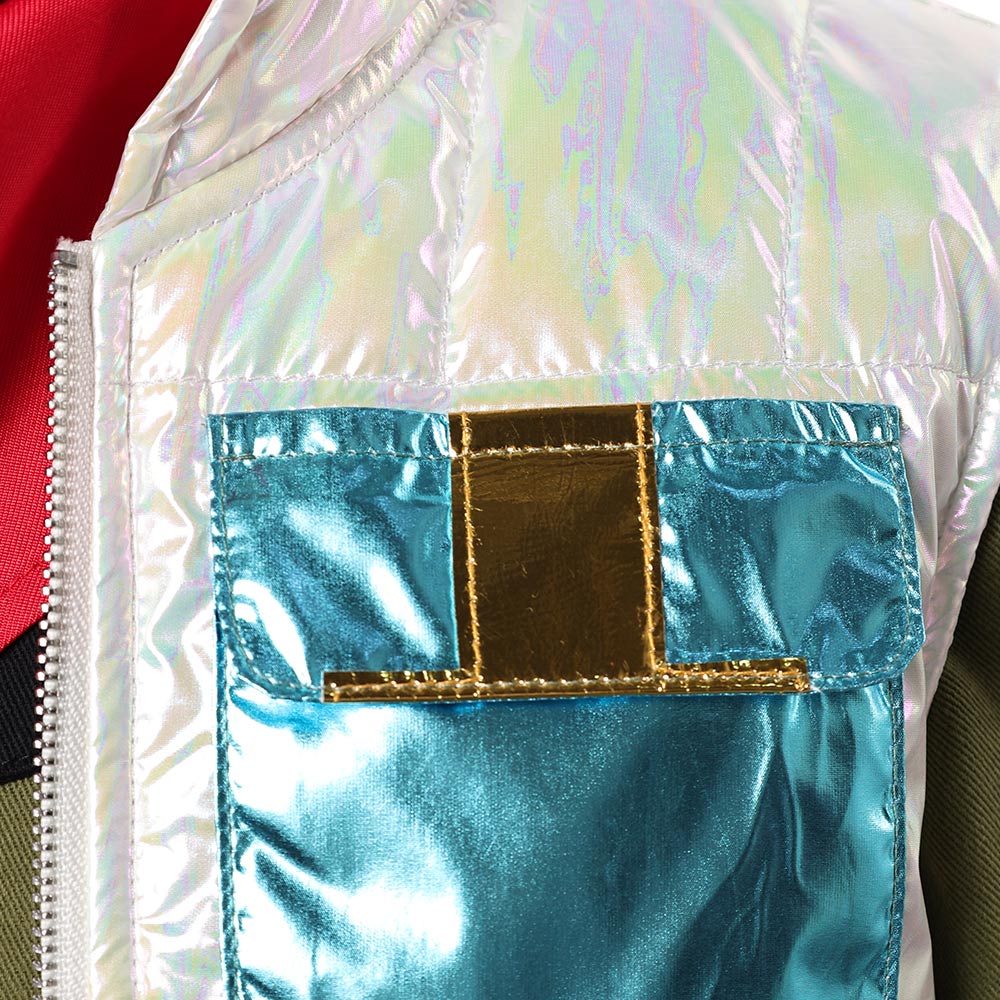 Cosplay Costume Star Fox McCloud The Super Mario Galaxy Movie(2026) Film Cosplay Tenue Verte Enfant