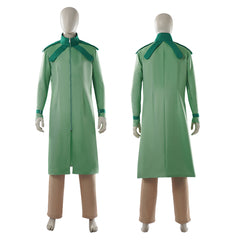 Cosplay Costume Steven Steel JJBA 7(2026) Anime Cosplay Tenue Verte Homme