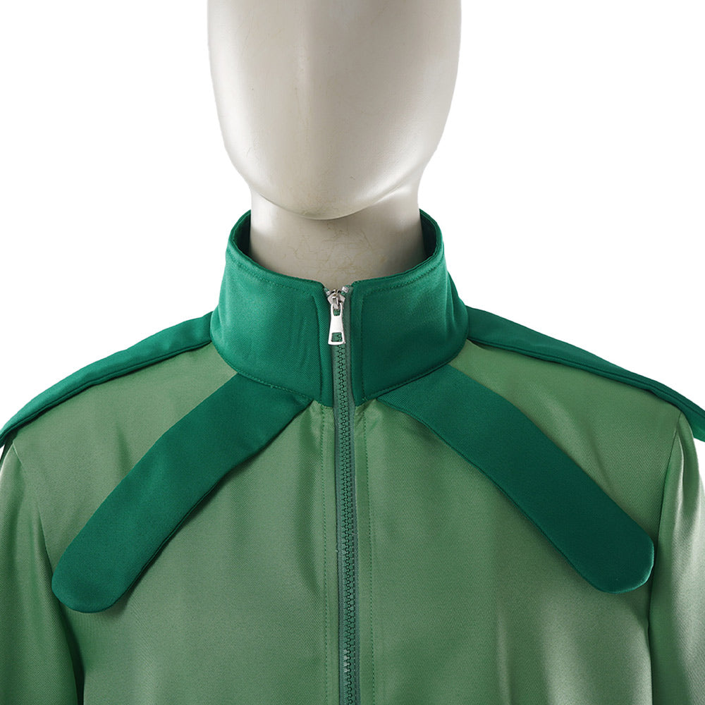 Cosplay Costume Steven Steel JJBA 7(2026) Anime Cosplay Tenue Verte Homme