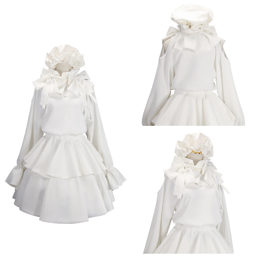 Cosplay Costume Sua Alien Stage(2026) TV Cosplay Tenue Blanche Femme