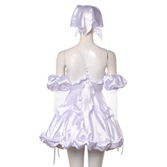Cosplay Costume Sua Zombie Stage Alien Stage(2026) TV Cosplay Robe Blanche Femme Ver.2