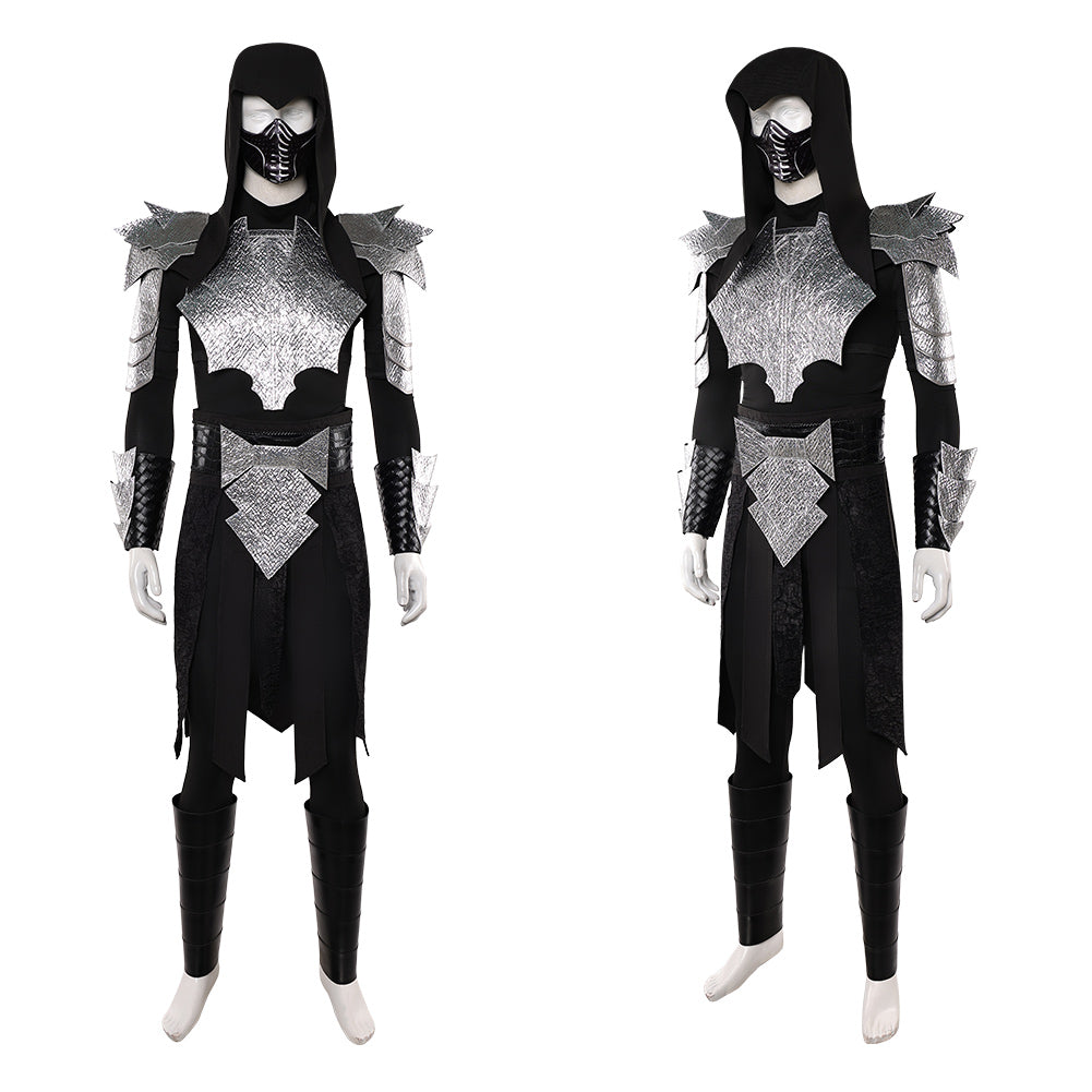 Cosplay Costume Sub Zero Mortal Kombat 2 Film Cosplay Tenue Noire Homme