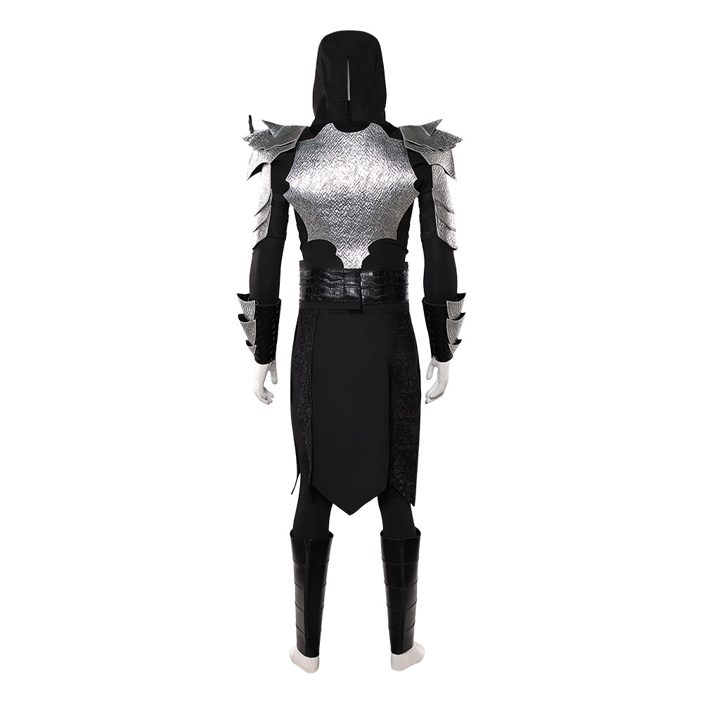 Cosplay Costume Sub Zero Mortal Kombat 2 Film Cosplay Tenue Noire Homme