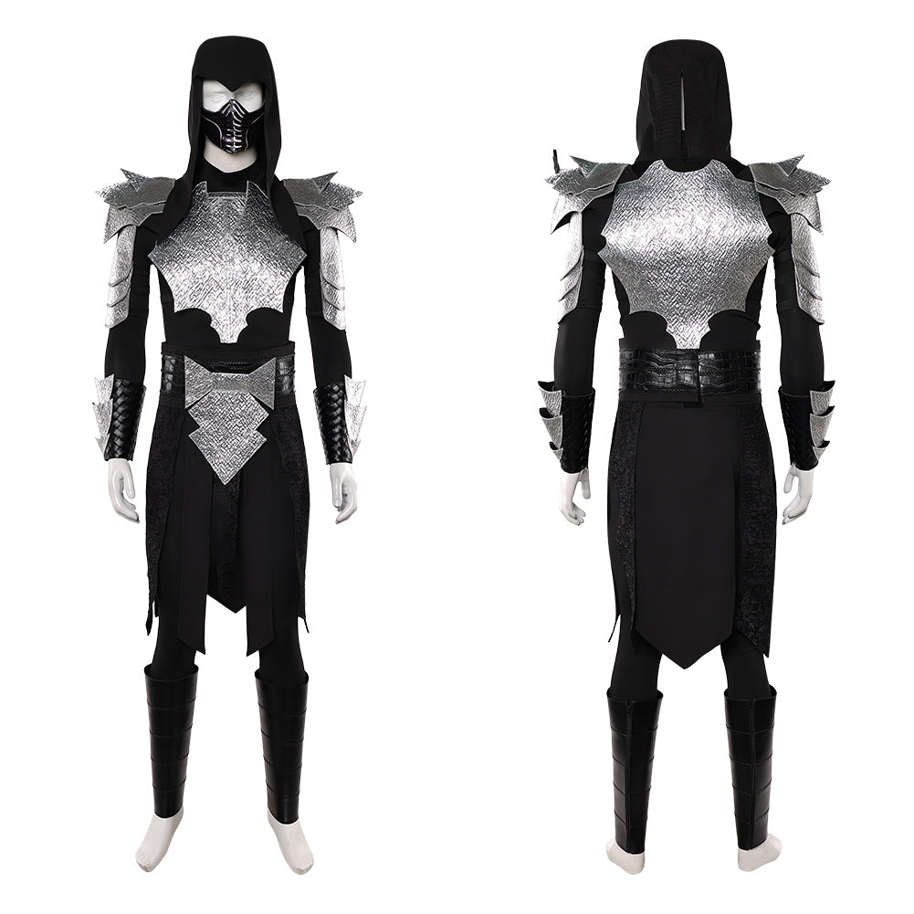 Cosplay Costume Sub Zero Mortal Kombat 2 Film Cosplay Tenue Noire Homme
