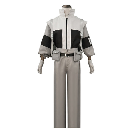 Cosplay Costume Supporter Gachiakuta Anime Cosplay Tenue Grise Homme
