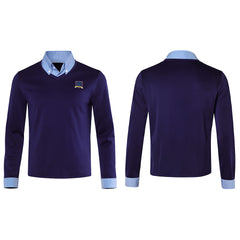 Cosplay Costume Ted Lasso 4(2026) TV Cosplay Haut Bleu Homme