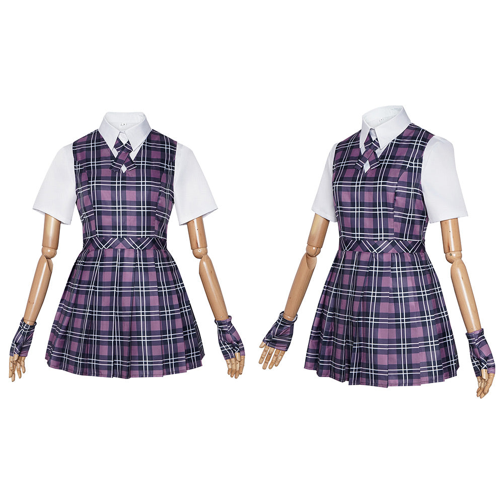 Cosplay Costume Tegan Coven Academy(2026) TV Cosplay Unifrome Violet Femme