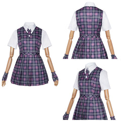 Cosplay Costume Tegan Coven Academy(2026) TV Cosplay Unifrome Violet Femme
