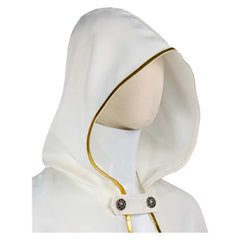 Cosplay Costume Temenos Mistral Octopath Traveler Jeu Cosplay Cape Blanche Homme