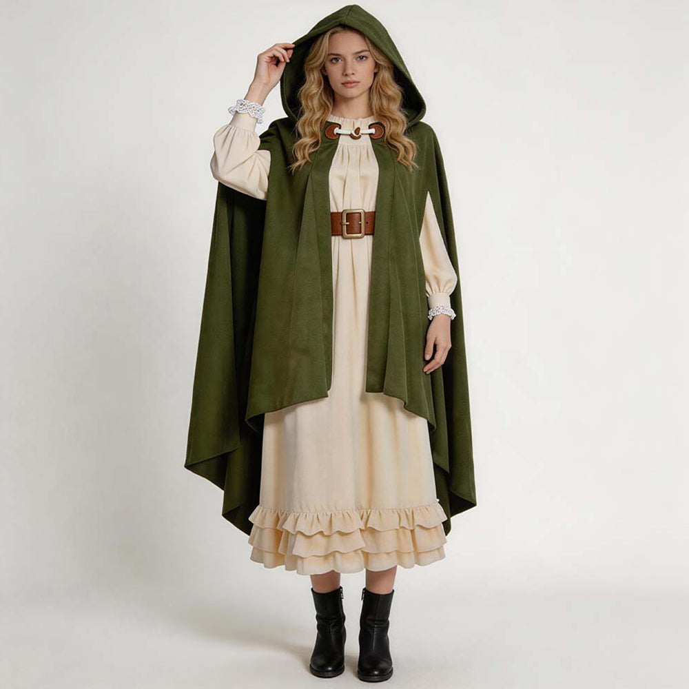 Cosplay Costume The Hobbit The Lord of the Rings(2026) Film Cosplay Cape Verte Femme