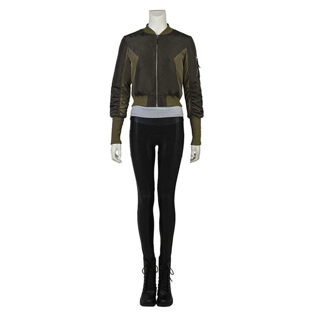 Cosplay Costume The Major Ghost in the Shell(2026) Anime Cosplay Tenue Marron Femme