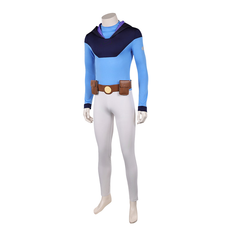 Cosplay Costume Thragg Invincible 4(2026) TV Cosplay Tenue Bleue et Blanche Homme