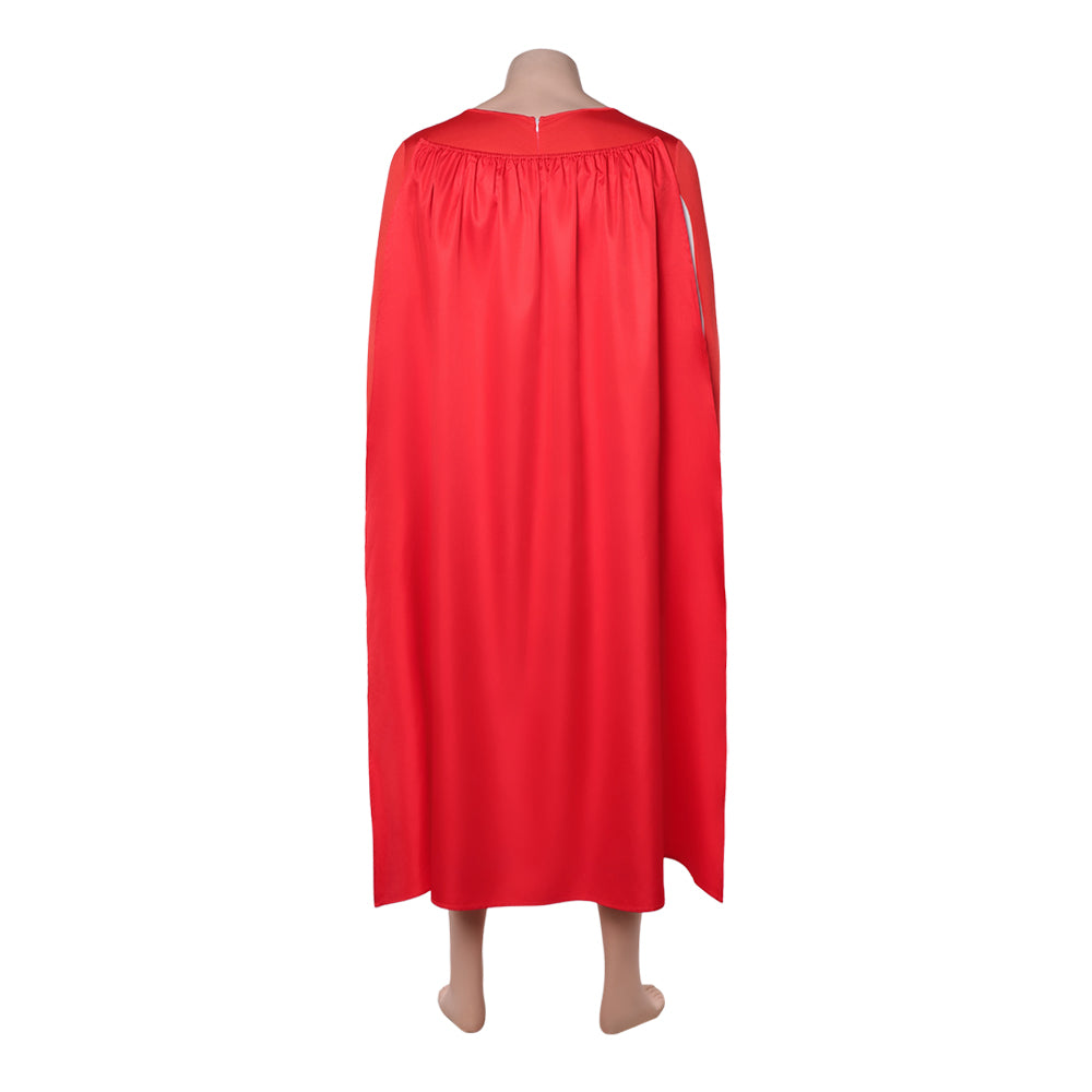 Cosplay Costume Thragg Invincible 4(2026) TV Cosplay Tenue Rouge et Grise Homme