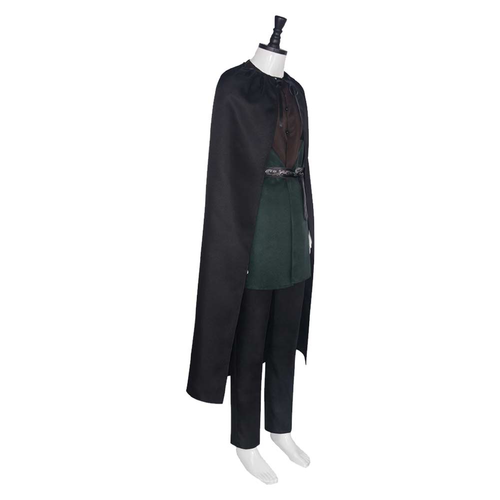 Cosplay Costume Thranduil The Lord of the Rings Film Cosplay Tenue Vert Foncé Homme