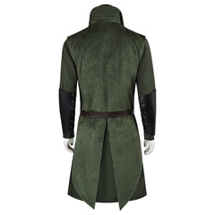 Cosplay Costume Thranduil The Lord of the Rings Film Cosplay Tenue Verte Homme