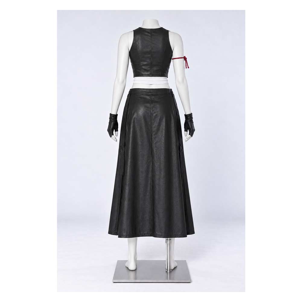 Cosplay Costume Tifa Lockhart Final Fantasy VII: Advent Children Film Cosplay Tenue Noire Femme