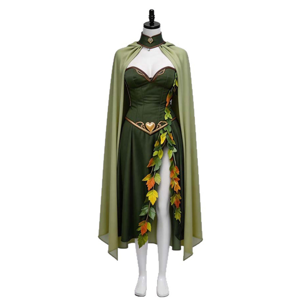 Cosplay Costume Titania Le Songe d'Une Nuit d'Eté Théâtre Cosplay Robe Verte Femme