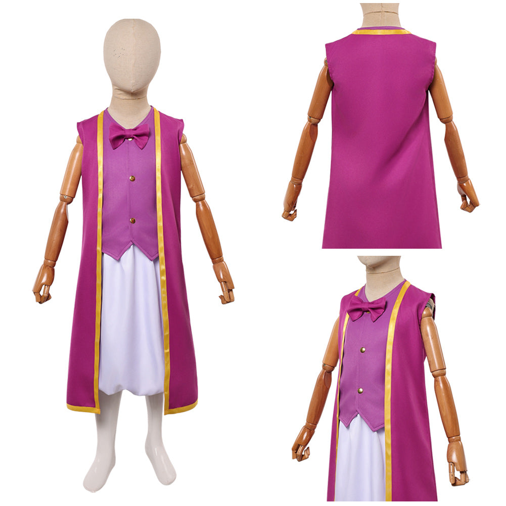 Cosplay Costume Toad Violet The Super Mario Galaxy Movie(2026) Film Cosplay Tenue Enfant