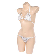 Cosplay Costume Tommy Lucia GTA(2026) Jeu Cosplay Maillot de Bain Bikini Blanc Femme
