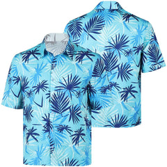 Cosplay Costume Tommy Vercetti GTA(2026) Jeu Cosplay Chemise Hawaïenne Bleue Homme