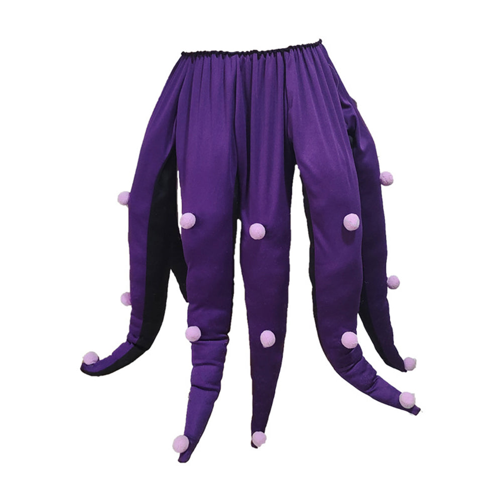 Cosplay Costume Ursula La Petite Sirène Film Cosplay Jupe Violette Femme
