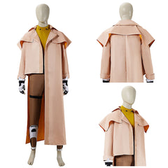 Cosplay Costume Venture Overwatch Jeu Cosplay Tenue Beige Homme