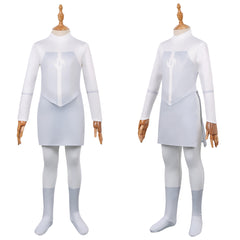 Cosplay Costume Viltrumite Anissa Invincible 4(2026) TV Cosplay Combinaison Blanche Enfant