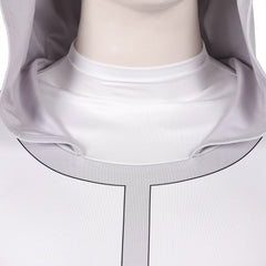 Cosplay Costume Viltrumite Council Invincible 4(2026) Combinaison Blanche et Grise Homme