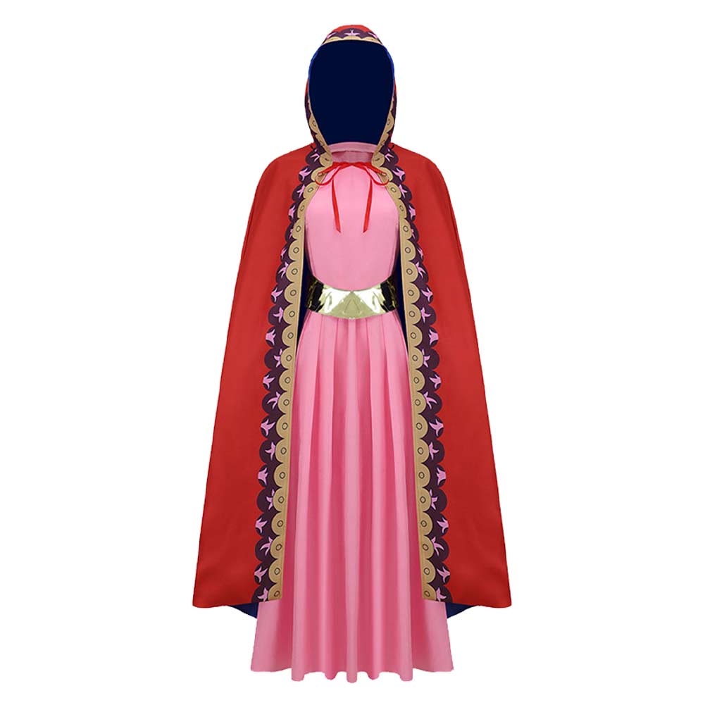 Cosplay Costume Vivi One Piece Live Action 2(2026) TV Cosplay Robe Rose Femme