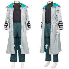 Cosplay Costume Weak Kingsley Cyberpunk: Edgerunners 2(2026) Anime Cosplay Tenue Verte Homme