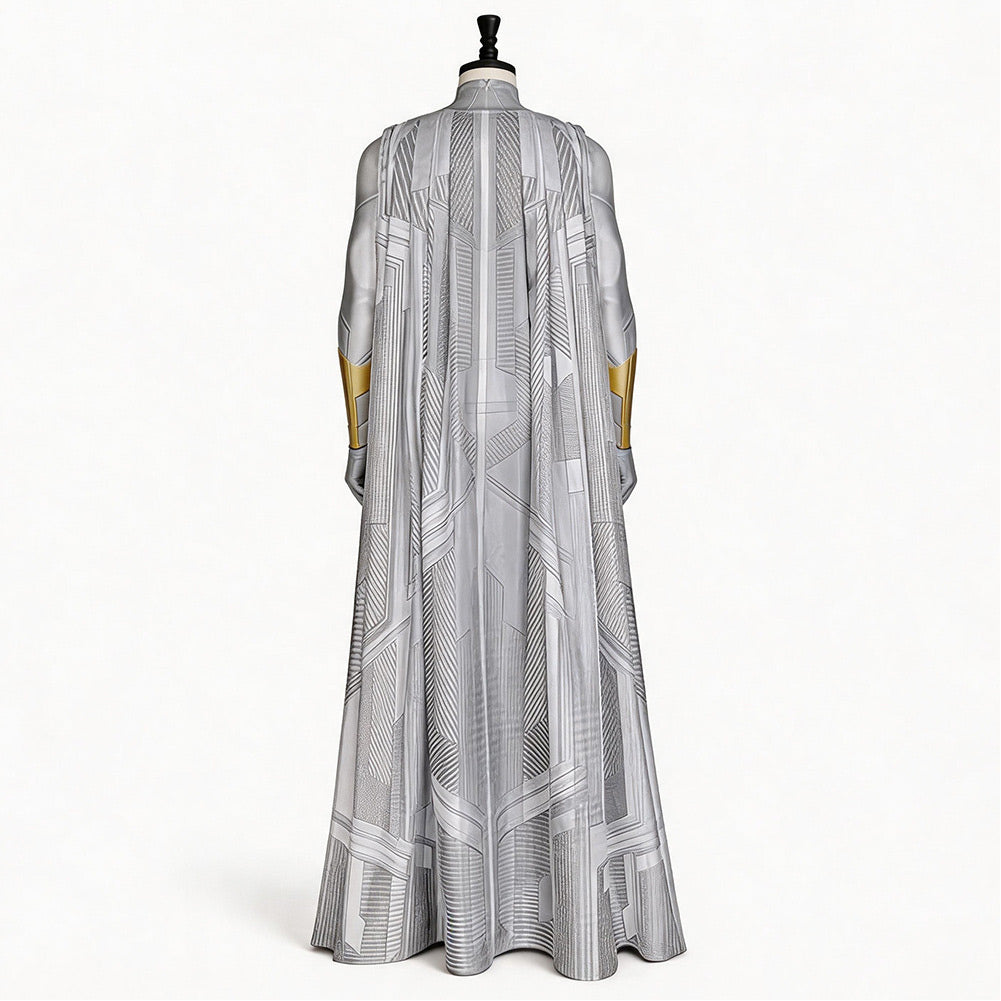 Cosplay Costume White Vision VisionQuest(2026) TV Cosplay Combinaison Argentée Homme