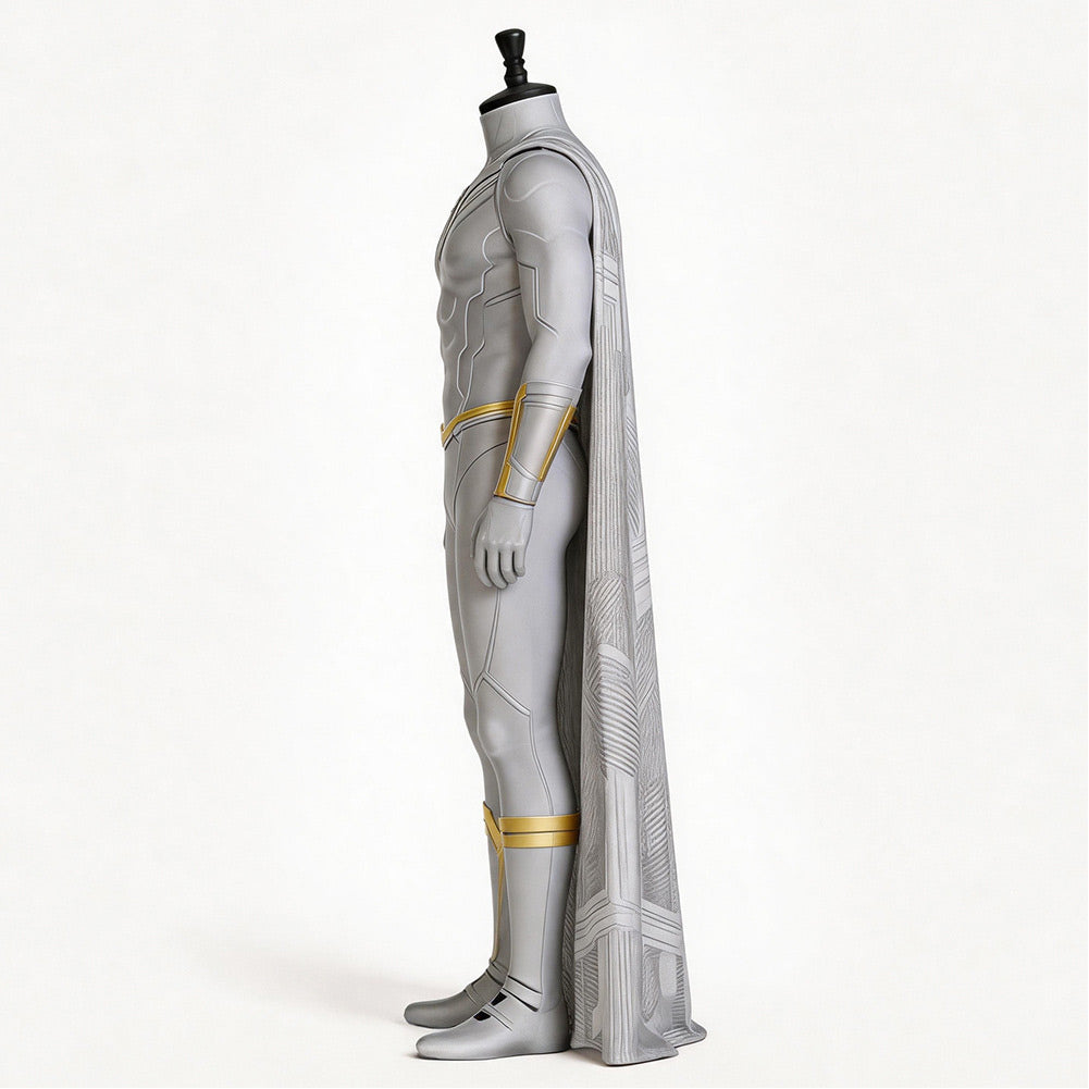 Cosplay Costume White Vision VisionQuest(2026) TV Cosplay Combinaison Argentée Homme