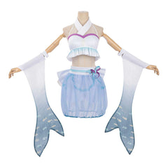 Cosplay Costume Yachiyo Runami Cosmic Princess Kaguya(2026) Anime Cosplay Maillot de Bain Bleue Femme