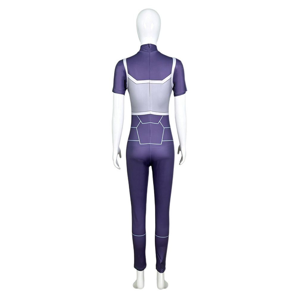 Cosplay Costume Zoe Invincible 4(2026) TV Cosplay Combinaison Bleue Femme