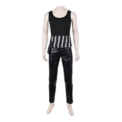 Cosplay Costume Zoro One Piece Live Action 2(2026) TV Cosplay Tenue Grise et Noire Homme