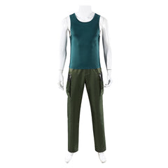 Cosplay Costume Zorro One Piece Live Action 2(2026) TV Cosplay Tenue Bleue Homme