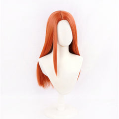 Cosplay Perruque Atom Eve Invincible 4(2026) TV Perruque Orange Femme