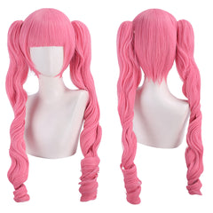 Cosplay Perruque Perona One Piece Thriller Bark Arc Anime Perruque Rose Femme