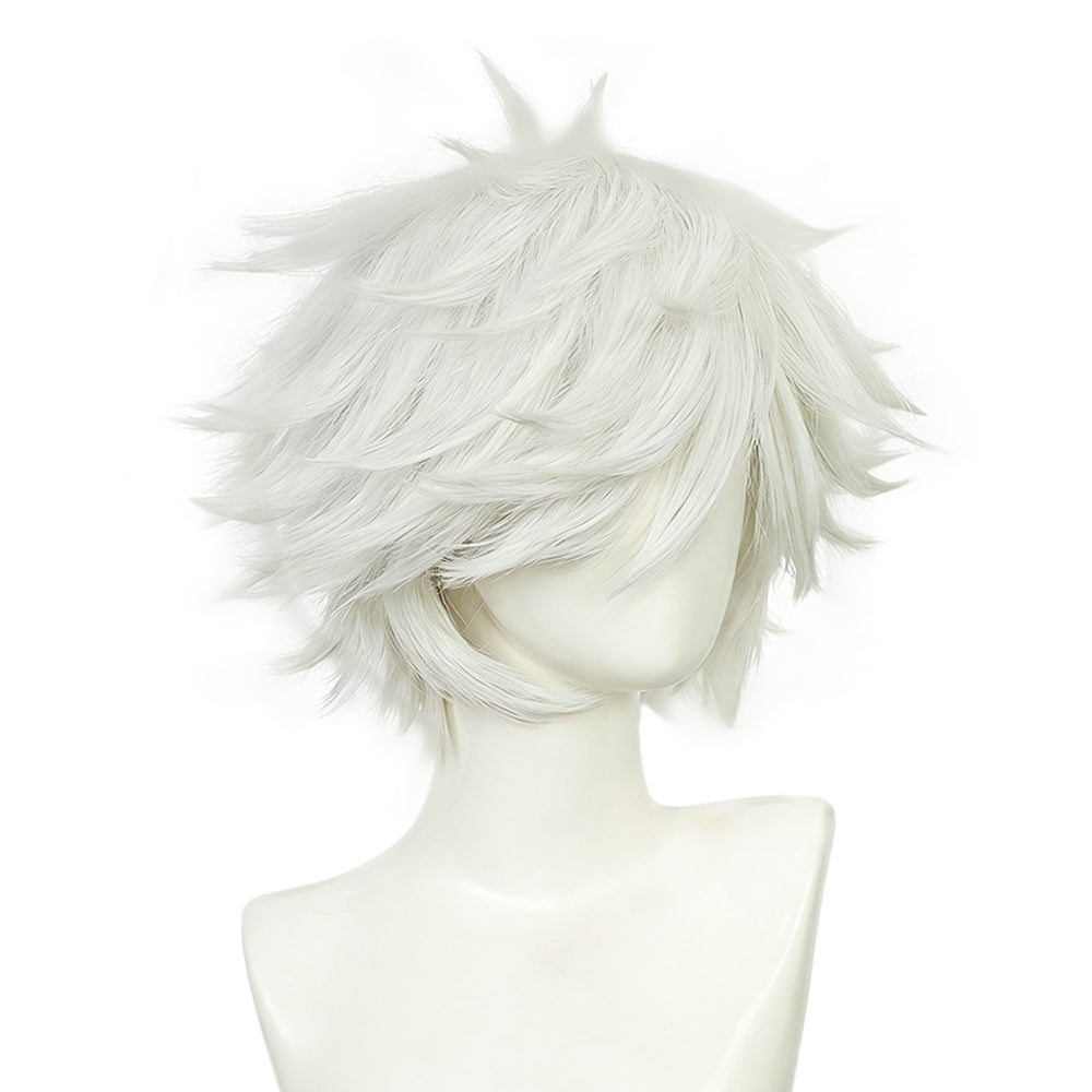 Cosplay Perruque Qifrey Tongari Boushi no Atelier(2026) Anime Perruque Blanche Homme