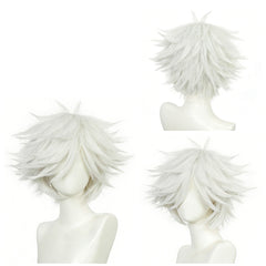 Cosplay Perruque Qifrey Tongari Boushi no Atelier(2026) Anime Perruque Blanche Homme