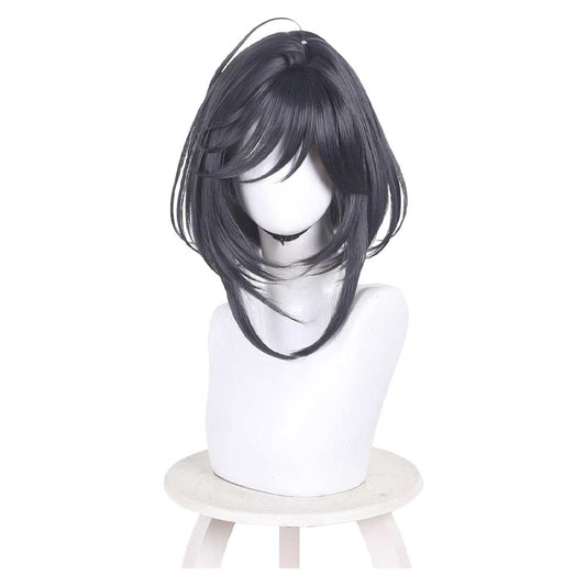 Cosplay Perruque Sapphire The Ribbon Hero(2026) Anime Perruque Noire Femme