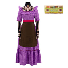 Cosplay Costume Imelda Film Cosplay Robe Violette Femme