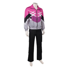 Crime 101(2026) Ormon Tenue Noire et Rose Cosplay Costume