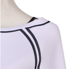 Dandadan Saison 2 (2025) Momo Ayase Haut Blanche et Noire Cosplay Costume