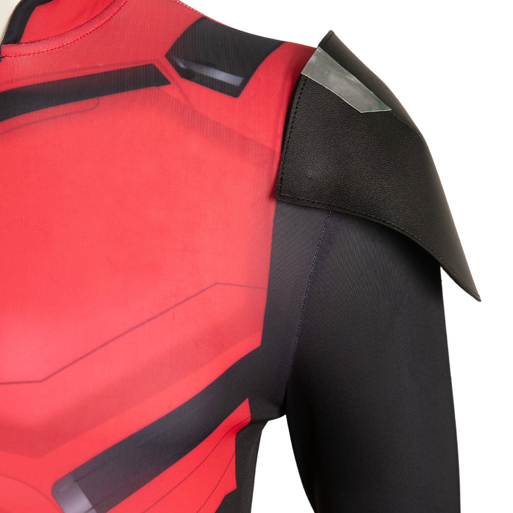 Deadpool & Wolverine(2024) Deadpool Wade Wilson Combinaison Rouge Cosplay Costume