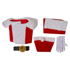 Dear Santa(2024) Satan Tenue Rouge de Noël Cosplay Costume