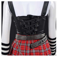 Death Note Misa Amane JK Robe Noire et Rouge Cosplay Costume