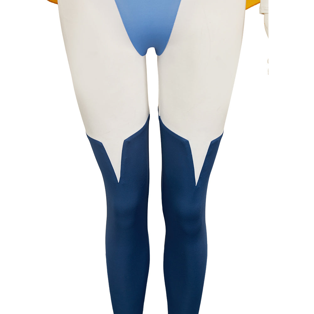 Dispatch Blazer Tenue Bleue et Jaune Cosplay Costume