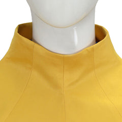 Dispatch Blazer Tenue Jaune et Bleue avec Masque pour Yeux Cosplay Costume
