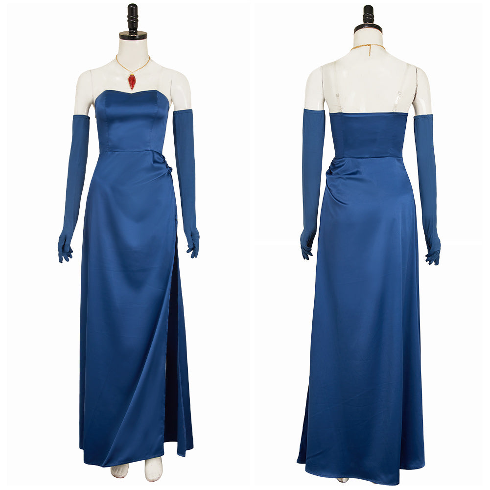Dispatch(2025) Blazer Robe Bleue Cosplay Costume